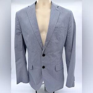Banana Republic Light Blue Blazer/Sports Coat - Tailored Fit